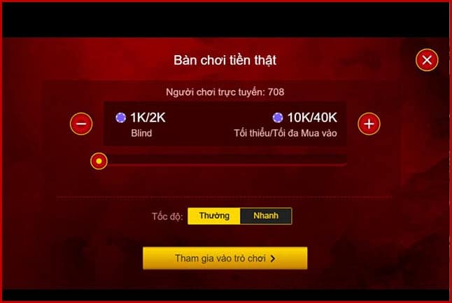 Cach mua chip vao ban choi Poker VN88 - Hinh 1