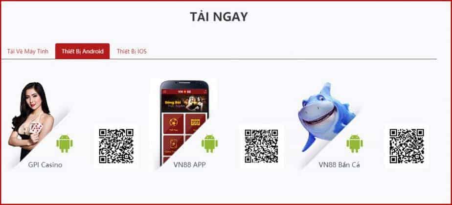 Phiên bản apk và ios hỗ trợ hay không