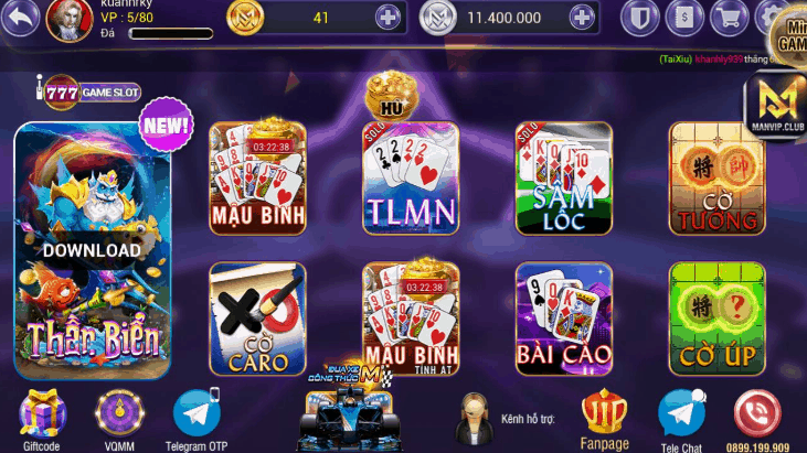 Cong game manvip club ios apk la gi