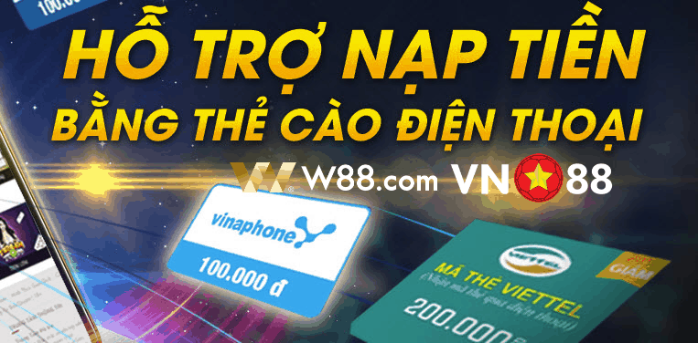 Nhà cái nạp tiền bằng thẻ điện thoại - Thẻ cào card mobile