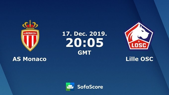 Soi keo nha cai Monaco vs Lille, 22/12/2019 – VDQG Phap (Ligue 1) 