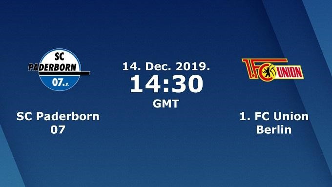 Soi keo nha cai Paderborn vs Union Berlin 14 12 2019 Giai VDQG Duc