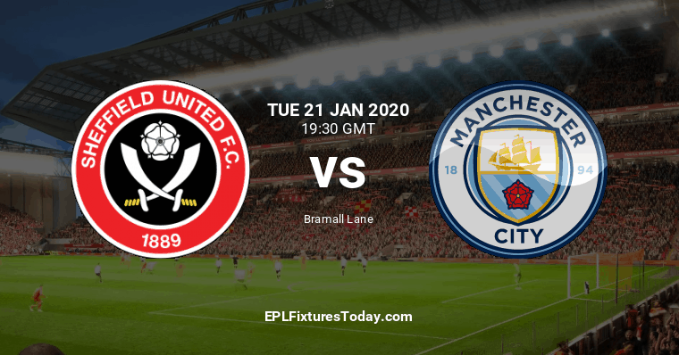 Soi kèo nhà cái Sheffield United vs Manchester City, 22/01/2020 - Ngoại Hạng Anh